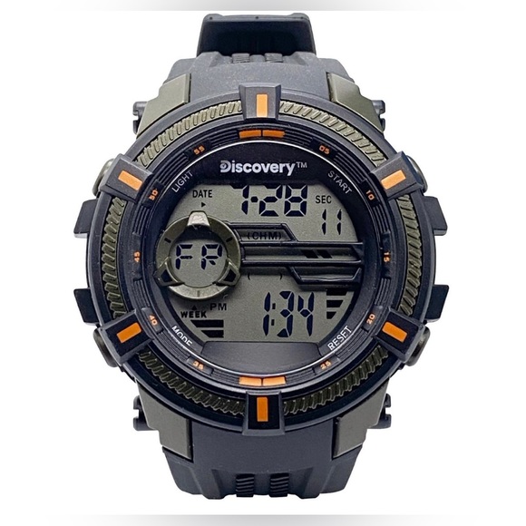 NWT Discovery Men's Multi Function Digital Watch - Picture 1 of 5
